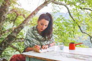 writing in nature